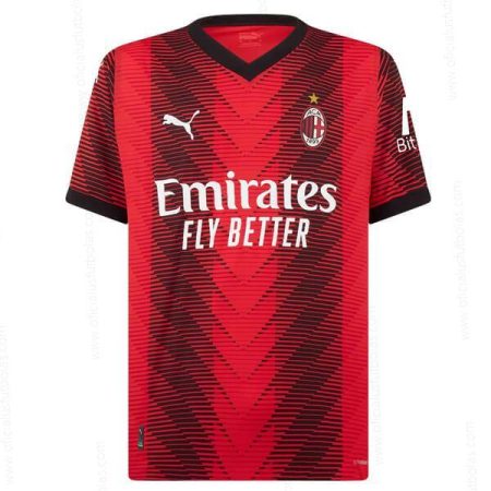 Pigūs AC Milan Home Žaidėjo versija Futbolo marškinėliai 23/24