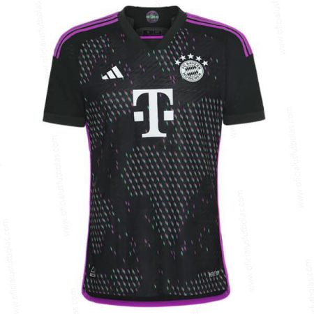 Pigūs Bayern Munich Away Žaidėjo versija Futbolo marškinėliai 23/24