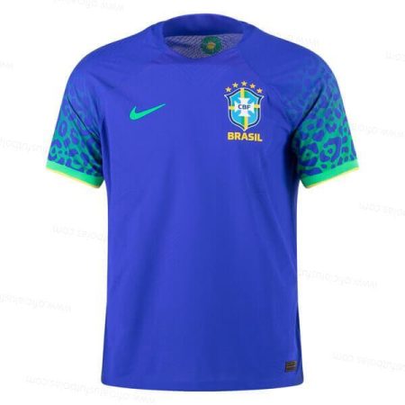 Pigūs Brazilijaija Away Žaidėjo versija Futbolo marškinėliai 2022
