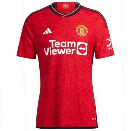 Pigūs Manchester United Home Žaidėjo versija Futbolo marškinėliai 23/24