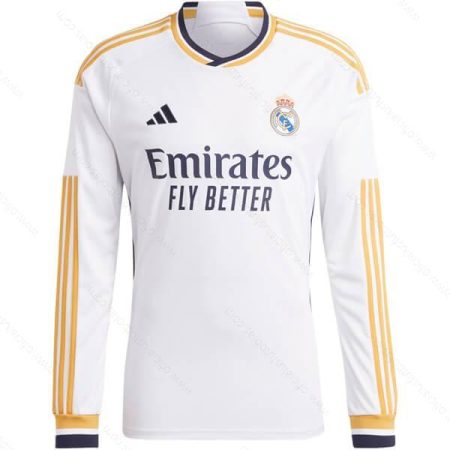 Pigūs Real Madrid Home Long Sleeve Futbolo marškinėliai 23/24