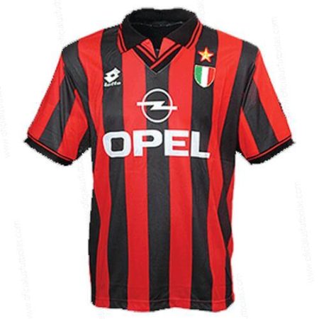 Pigūs Retro AC Milan Home Futbolo marškinėliai 96/97