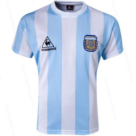 Pigūs Retro Argentina Home Futbolo marškinėliai 1986