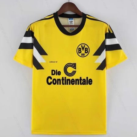 Pigūs Retro Borussia Dortmund Home Futbolo marškinėliai 1989