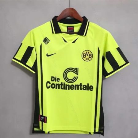 Pigūs Retro Borussia Dortmund Home Futbolo marškinėliai 1996