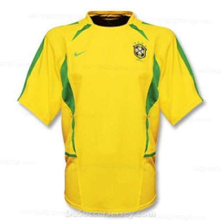 Pigūs Retro Brazilijaija Home Futbolo marškinėliai 2002