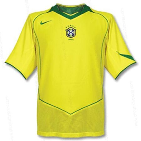 Pigūs Retro Brazilijaija Home Futbolo marškinėliai 2004