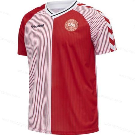 Pigūs Retro Danija Home Futbolo marškinėliai 86