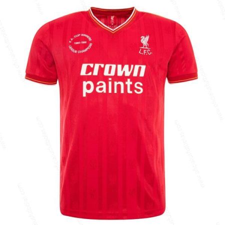 Pigūs Retro Liverpool Home Double Winners Futbolo marškinėliai 85/86