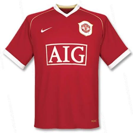 Pigūs Retro Manchester United Home Futbolo marškinėliai 06/07