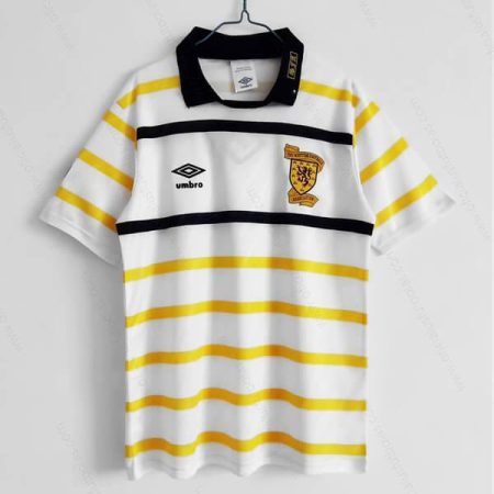 Pigūs Retro Škotija Away Futbolo marškinėliai 88