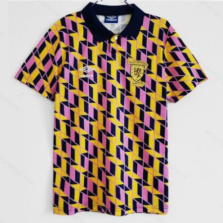 Pigūs Retro Škotija Away Futbolo marškinėliai 90