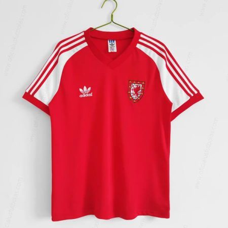 Pigūs Retro Velsas Home Futbolo marškinėliai 82