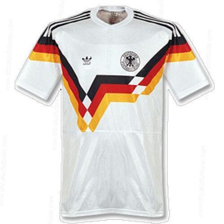 Pigūs Retro Vokietija Home Futbolo marškinėliai 1990