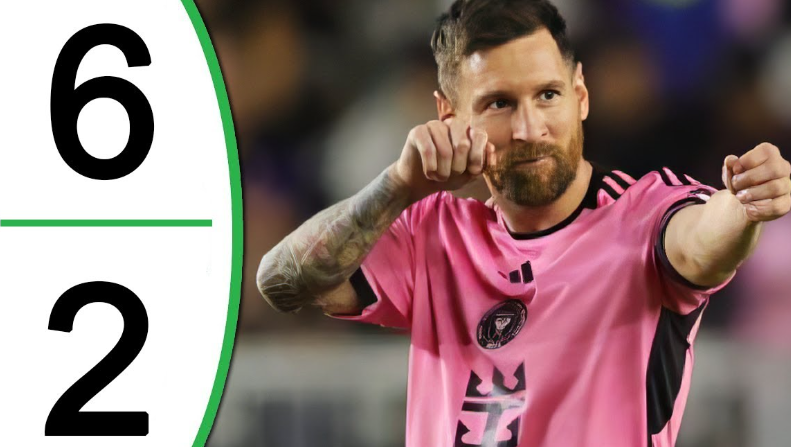 Šeštasis Messi hat-trick'as karjeroje, Majamio „Inter“ pasiekė naują rekordą