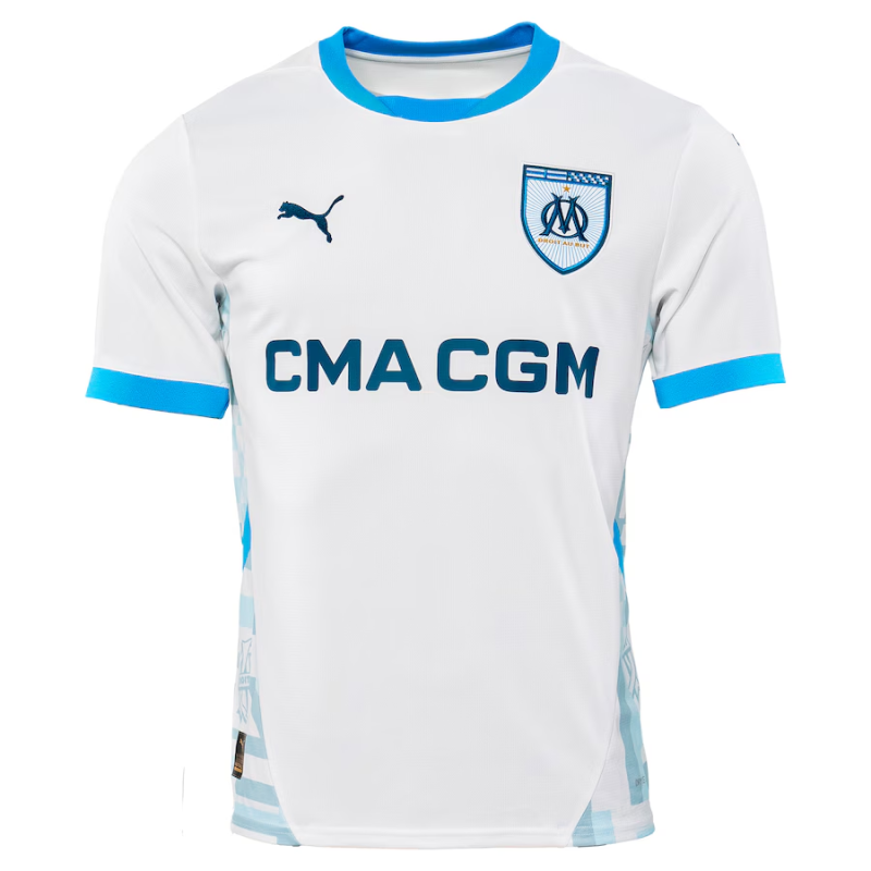 Pigūs Olympique Marseille Home Futbolo marškinėliai 2425